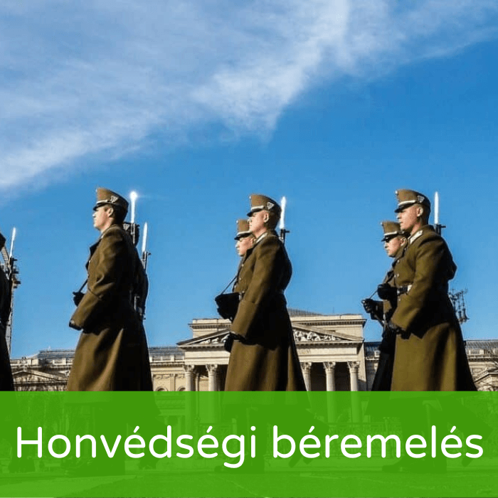 honvedsegi beremeles Honvédségi béremelés 2024-ben